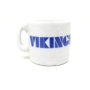 Minnesota Vikings Mini Mug NFL Football 1in Ceramic Miniature Cup Display